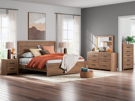 Broachmyn Auburn Panel Bedroom Set by Ashley at Eve Furniture