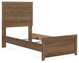 Broachmyn Auburn Twin Panel Bed by Ashley at Eve Furniture