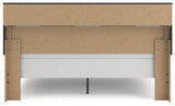Broachmyn Black/Gray Bookcase Panel Bedroom Set by Ashley at Eve Furniture