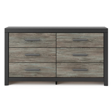 Broachmyn Black/Gray Bookcase Youth Panel Bedroom Set by Ashley at Eve Furniture