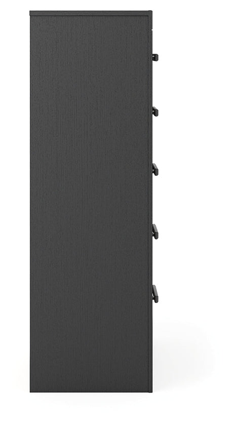 Broachmyn Black/Gray Chest of Drawers by Ashley at Eve Furniture