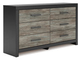Broachmyn Black/Gray Dresser by Ashley at Eve Furniture