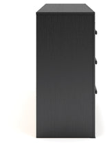 Broachmyn Black/Gray Dresser by Ashley at Eve Furniture