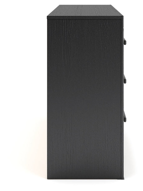 Broachmyn Black/Gray Dresser by Ashley at Eve Furniture