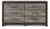 Broachmyn Black/Gray Dresser by Ashley at Eve Furniture