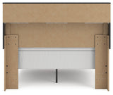 Broachmyn Black/Gray Full Bookcase Bed by Ashley at Eve Furniture
