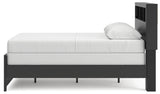 Broachmyn Black/Gray Full Bookcase Bed by Ashley at Eve Furniture