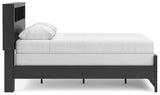 Broachmyn Black/Gray Full Bookcase Bed by Ashley at Eve Furniture