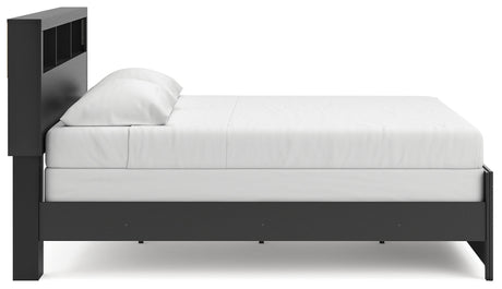 Broachmyn Black/Gray King Bookcase Bed by Ashley at Eve Furniture