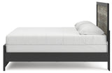 Broachmyn Black/Gray King Panel Bed by Ashley at Eve Furniture