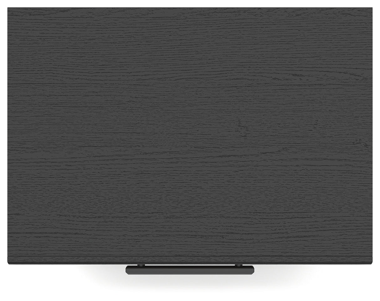 Broachmyn Black/Gray Nightstand by Ashley at Eve Furniture