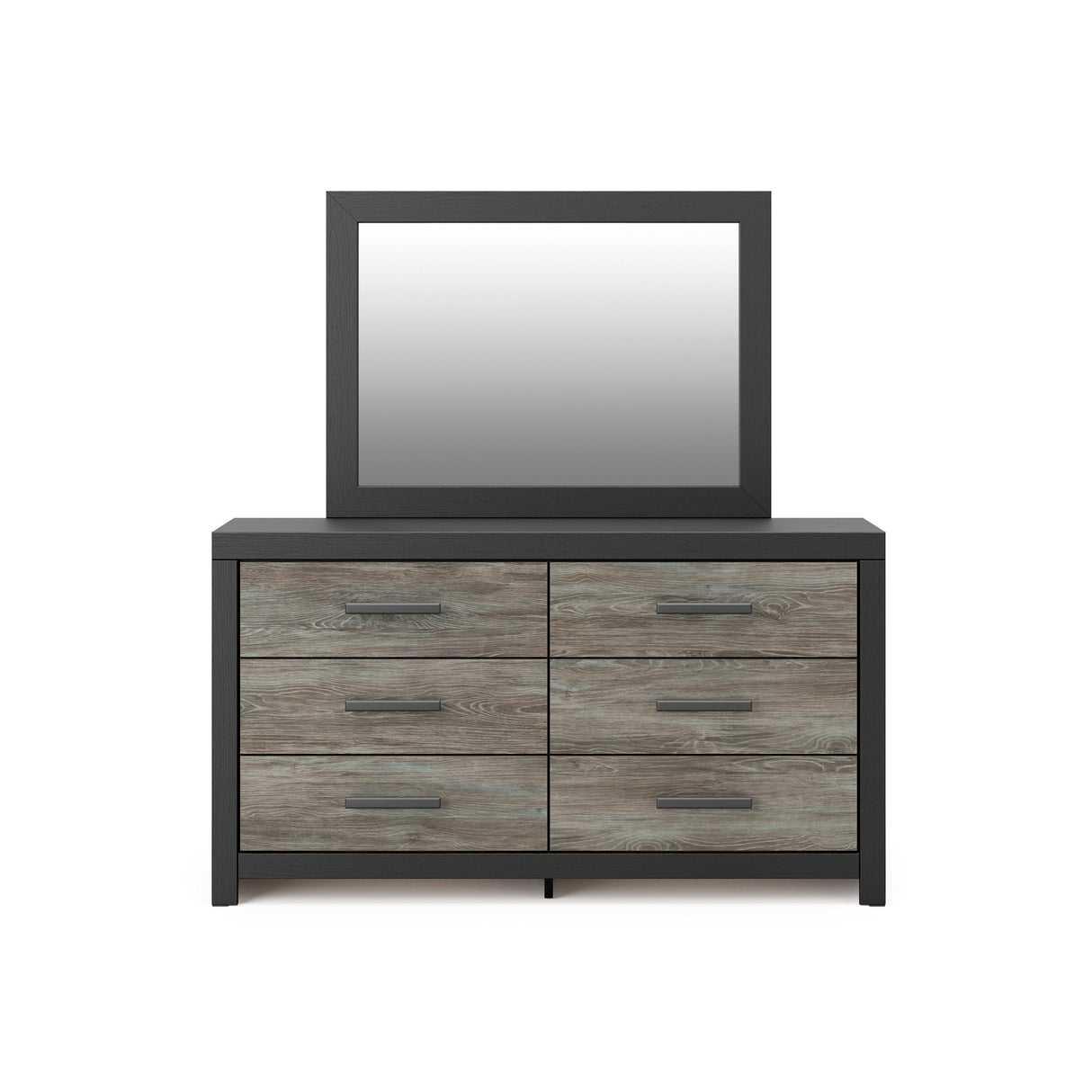 Broachmyn Black/Gray Panel Bedroom Set by Ashley at Eve Furniture