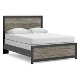 Broachmyn Black/Gray Panel Bedroom Set by Ashley at Eve Furniture