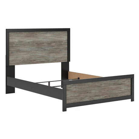 Broachmyn Black/Gray Panel Bedroom Set by Ashley at Eve Furniture