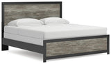 Broachmyn Black/Gray Panel Bedroom Set by Ashley at Eve Furniture