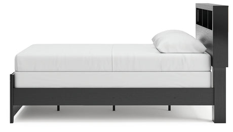 Broachmyn Black/Gray Bookcase Youth Panel Bedroom Set by Ashley at Eve Furniture