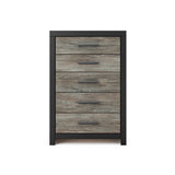 Broachmyn Black/Gray Youth Panel Bedroom Set by Ashley at Eve Furniture