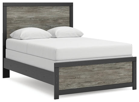 Broachmyn Black/Gray Youth Panel Bedroom Set by Ashley at Eve Furniture
