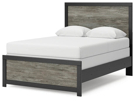 Broachmyn Black/Gray Youth Panel Bedroom Set by Ashley at Eve Furniture