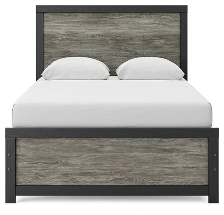 Broachmyn Black/Gray Youth Panel Bedroom Set by Ashley at Eve Furniture