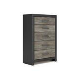 Broachmyn Black/Gray Youth Panel Bedroom Set by Ashley at Eve Furniture