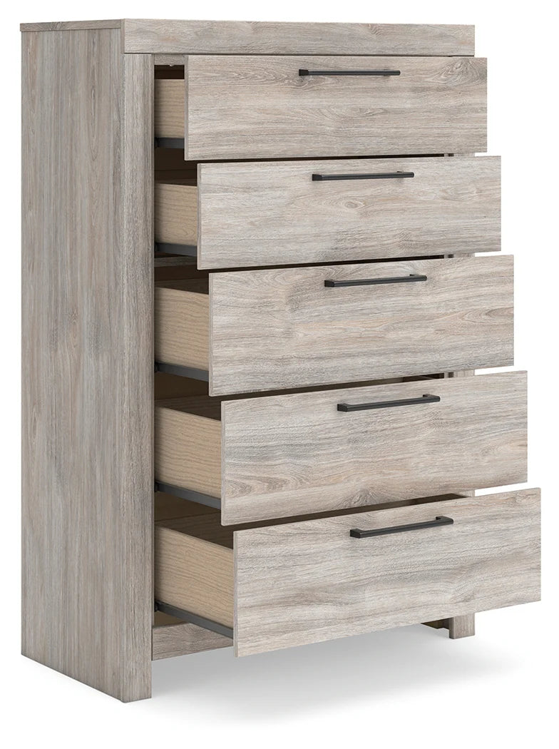 Broachmyn Gray Chest of Drawers by Ashley at Eve Furniture