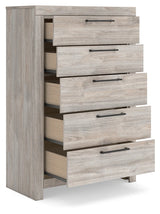 Broachmyn Gray Chest of Drawers by Ashley at Eve Furniture