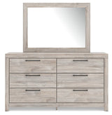 Broachmyn Gray Dresser and Mirror by Ashley at Eve Furniture