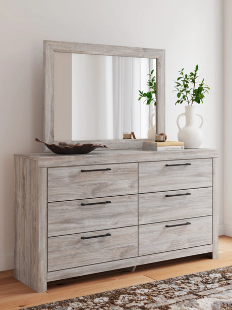 Broachmyn Gray Dresser and Mirror by Ashley at Eve Furniture