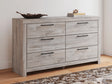 Broachmyn Gray Dresser by Ashley at Eve Furniture