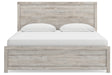 Broachmyn Gray King Panel Bed by Ashley at Eve Furniture