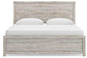 Broachmyn Gray King Panel Bed by Ashley at Eve Furniture
