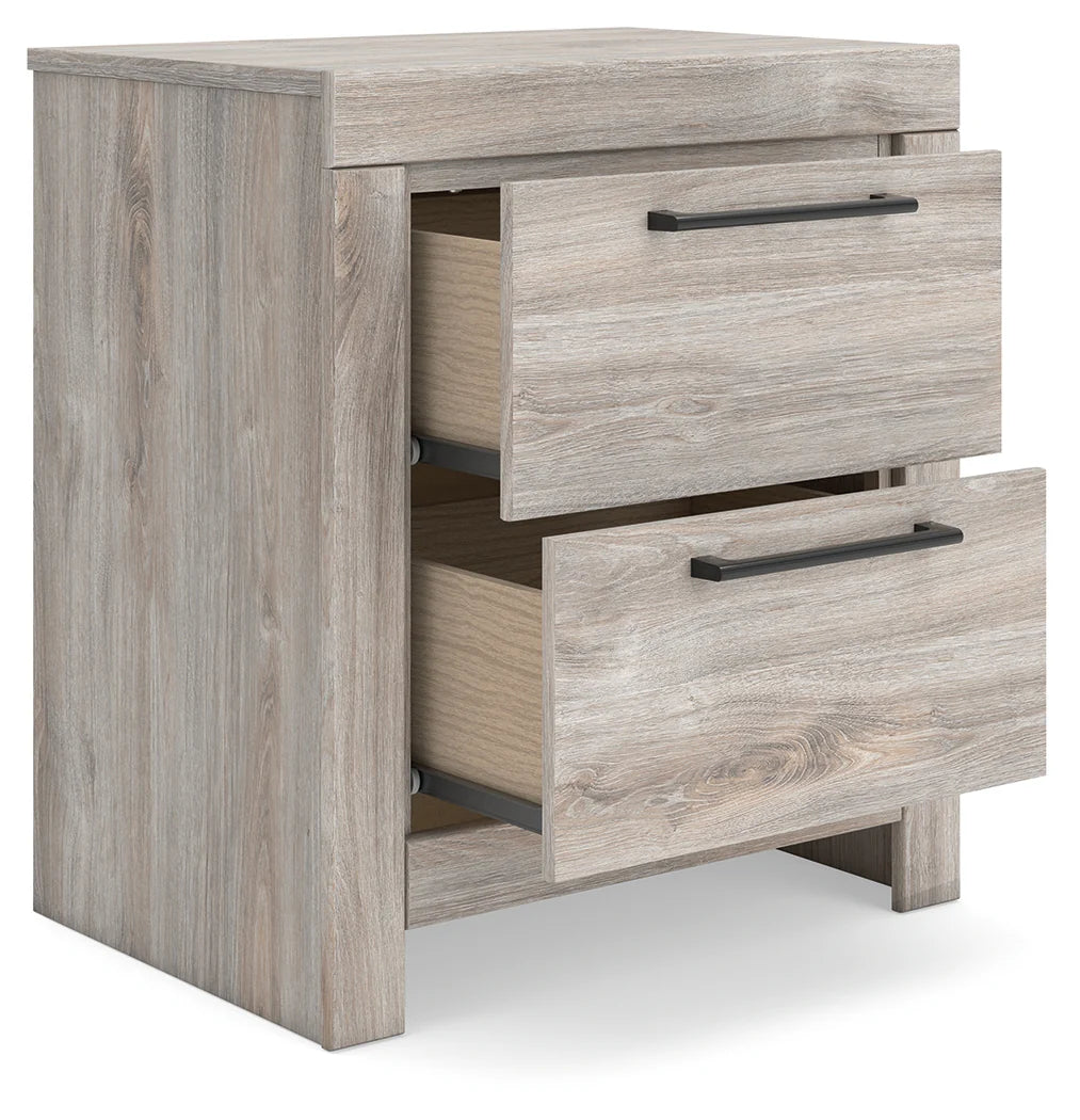 Broachmyn Gray Nightstand by Ashley at Eve Furniture