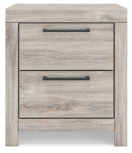 Broachmyn Gray Nightstand by Ashley at Eve Furniture