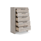 Broachmyn Gray Panel Bedroom Set by Ashley at Eve Furniture