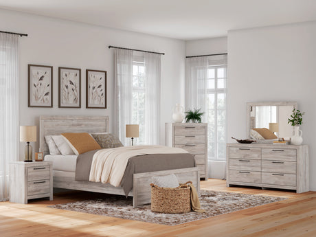 Broachmyn Gray Panel Bedroom Set by Ashley at Eve Furniture