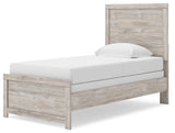 Broachmyn Gray Twin Panel Bed by Ashley at Eve Furniture
