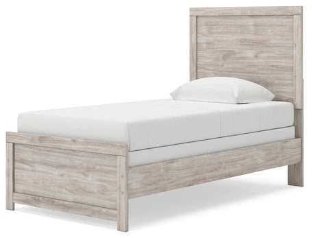 Broachmyn Gray Twin Panel Bed by Ashley at Eve Furniture