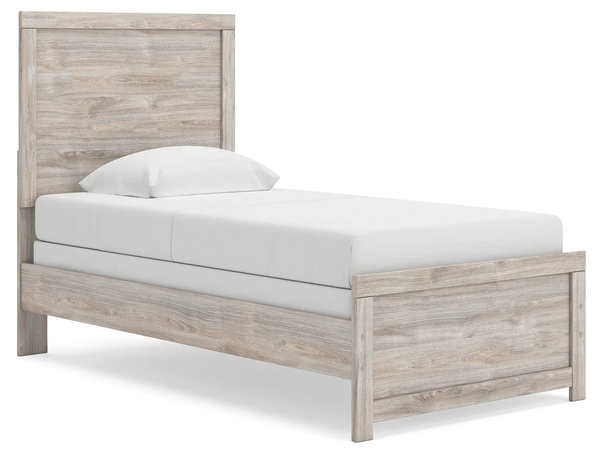 Broachmyn Gray Twin Panel Bed by Ashley at Eve Furniture