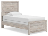 Broachmyn Gray Twin Panel Bed by Ashley at Eve Furniture