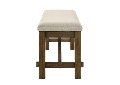 Broadmoor Brown Bench by Crown Mark at Eve Furniture