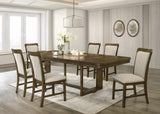 Broadmoor Brown Extendable Dining Table by Crown Mark at Eve Furniture