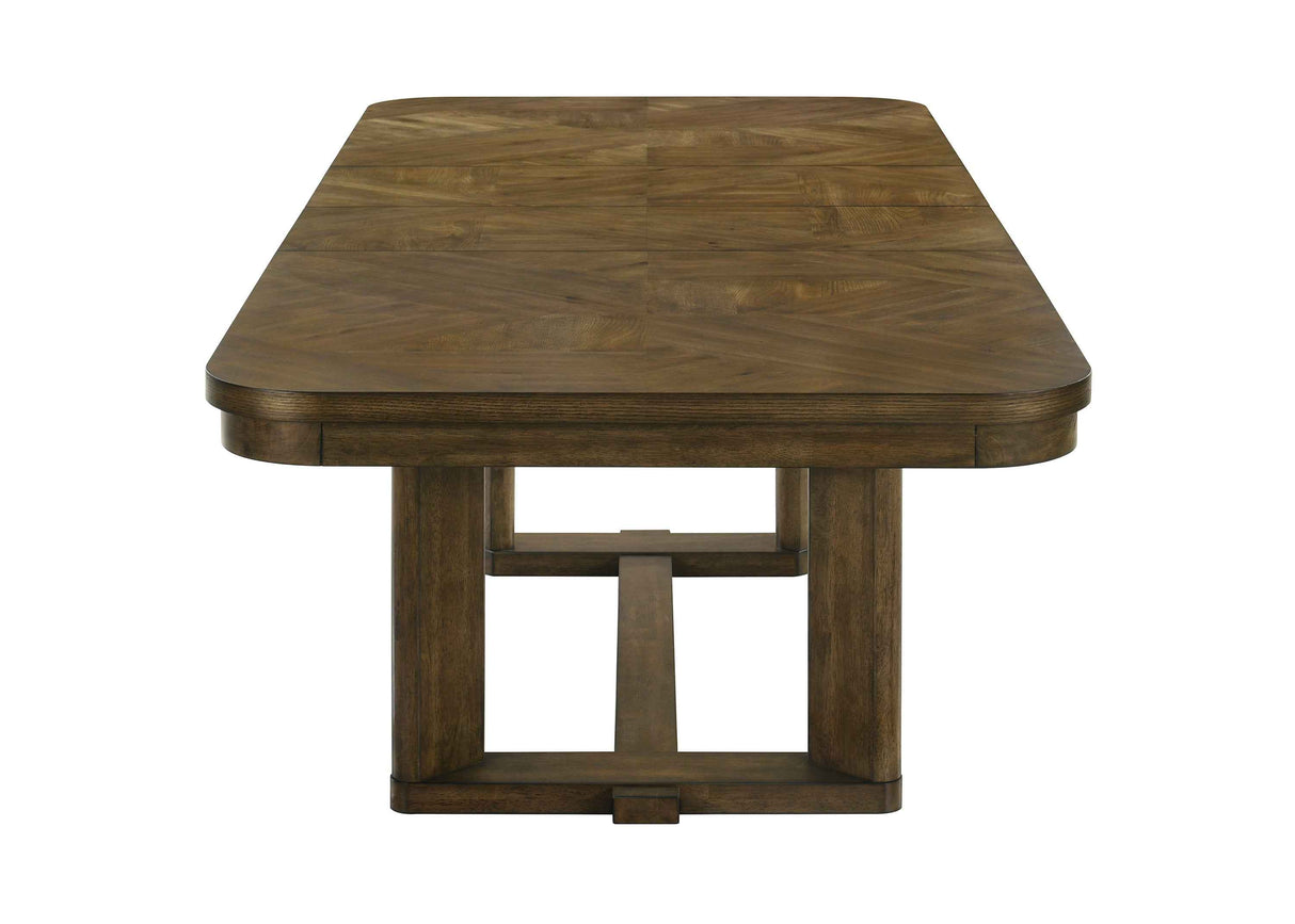 Broadmoor Brown Extendable Dining Table