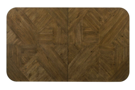 Broadmoor Brown Extendable Dining Table by Crown Mark at Eve Furniture
