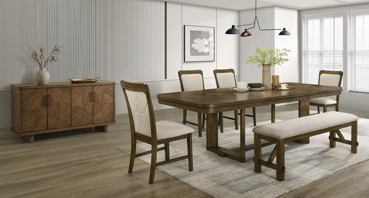 Broadmoor Brown Sideboard by Crown Mark at Eve Furniture
