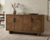 Broadmoor Brown Sideboard by Crown Mark at Eve Furniture