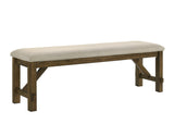 Broadmoor Classic Brown Extendable Dining Room Set by Crown Mark at Eve Furniture