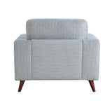 Broadway Grayish Blue Chair by Homelegance at Eve Furniture