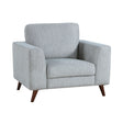 Broadway Grayish Blue Chair by Homelegance at Eve Furniture