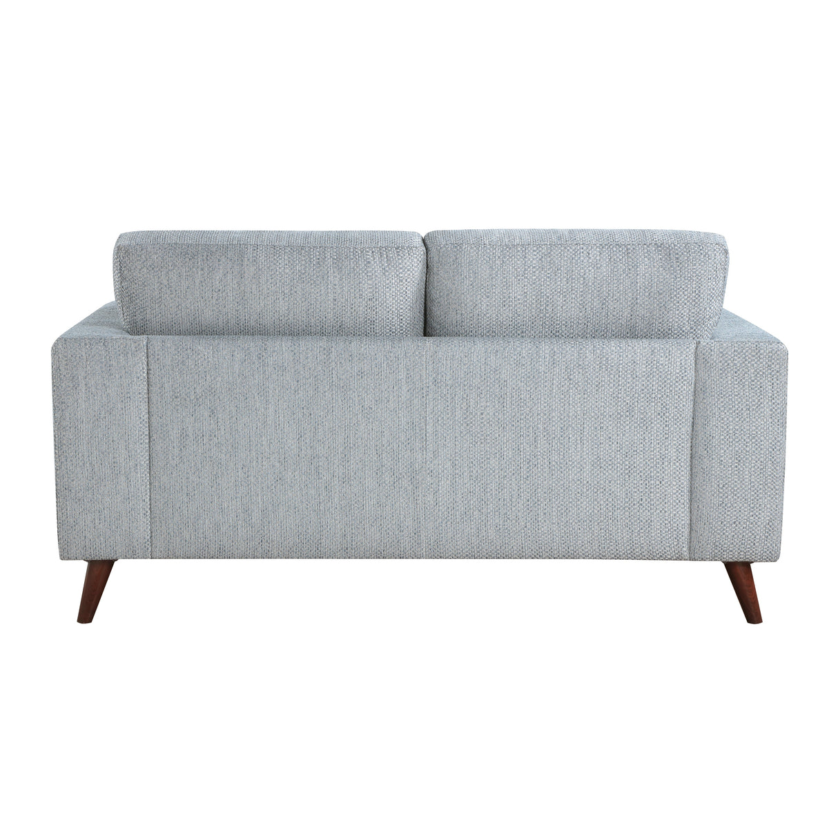 Broadway Grayish Blue Loveseat by Homelegance at Eve Furniture